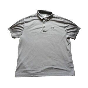 Under Armour Shirt Adult Extra Large‎ Loose Heat Gear Performance Golf Polo Mens
